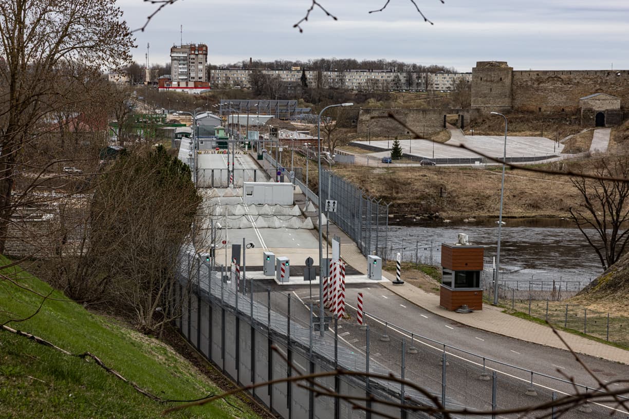 Narva: 100 metrů do Ruska