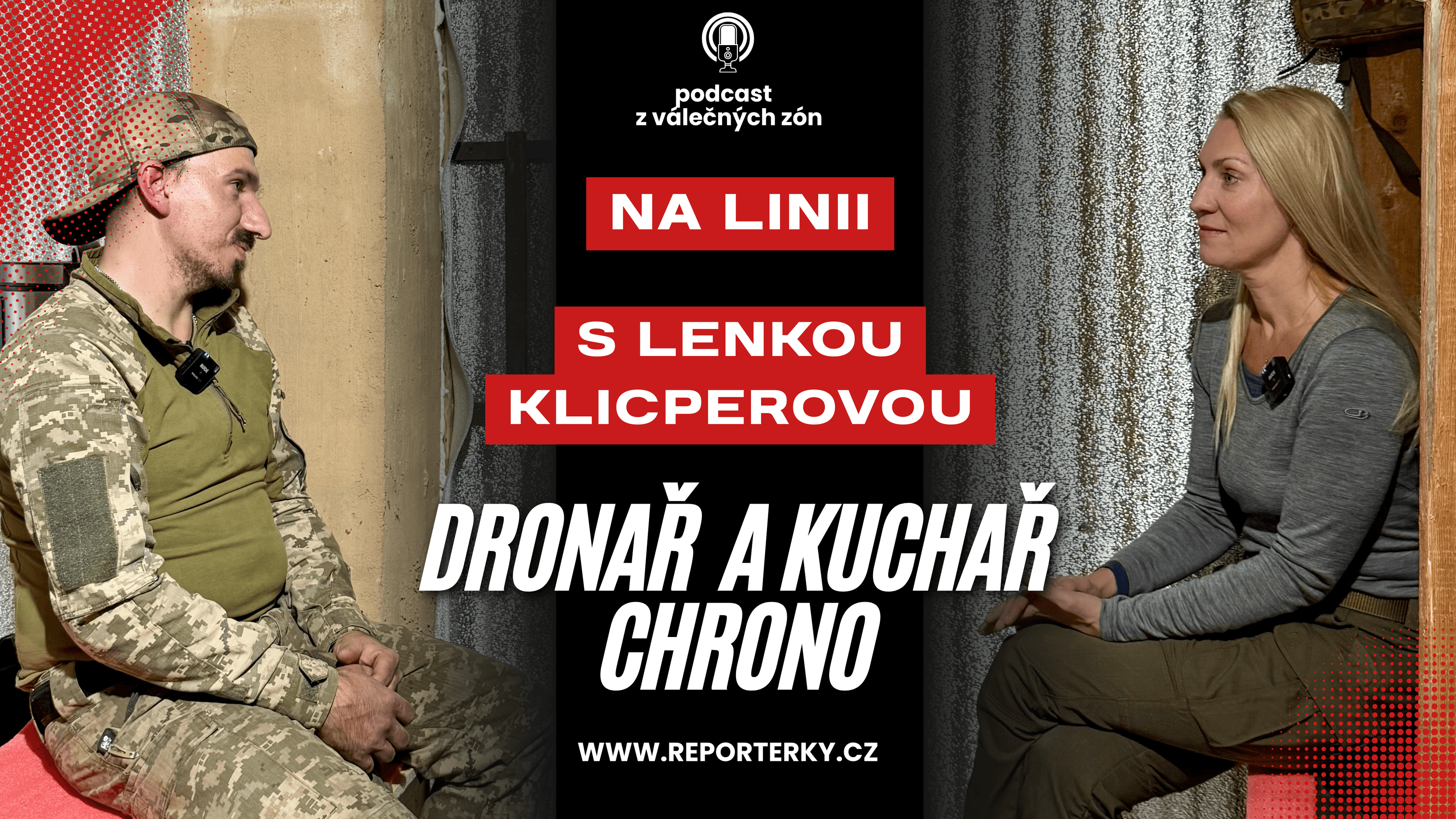 Chrono: Moravský kuchař, který na ukrajinské frontě šéfuje posádku velkého dronu