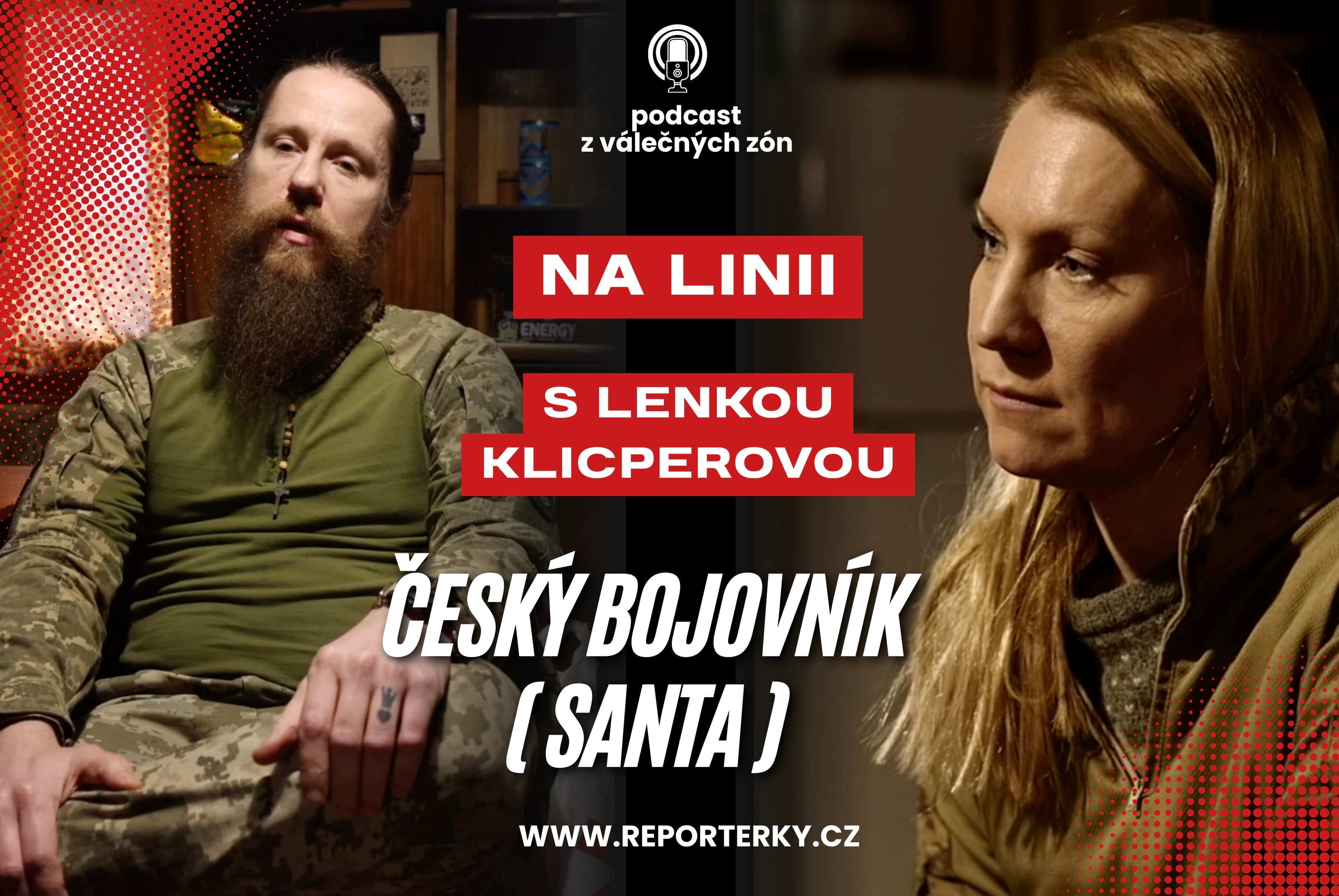 NA LINII: Dárky na frontu nosí Santa. Jak pozná, že Rus lže a kolik stojí záchrana života. Legionář z Brna zvaný Santa vypráví.