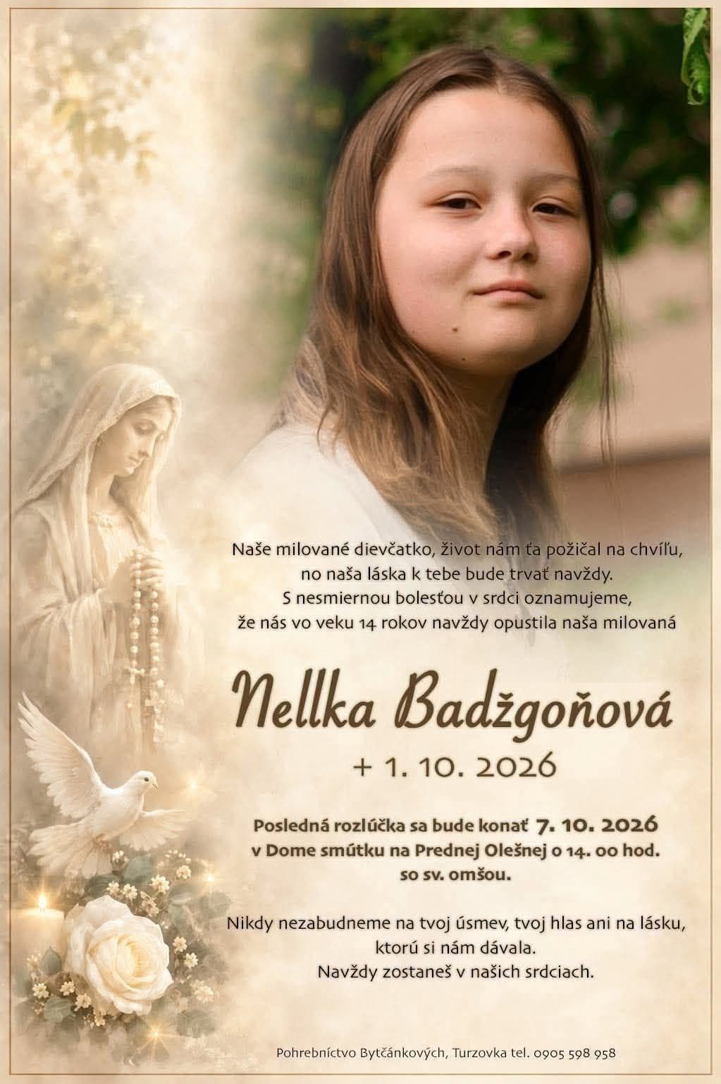 Nemlčela. Proto je pro mě Nellka hrdinka
