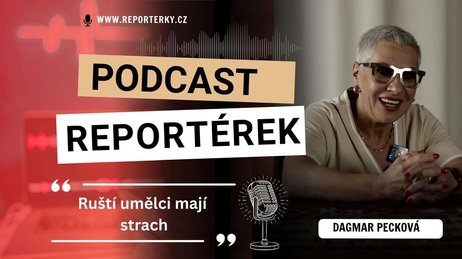 "Ruští umělci mají strach, aby náhodou nešli kolem okna," říká držkatá diva, operní pěvkyně Dagmar Pecková.